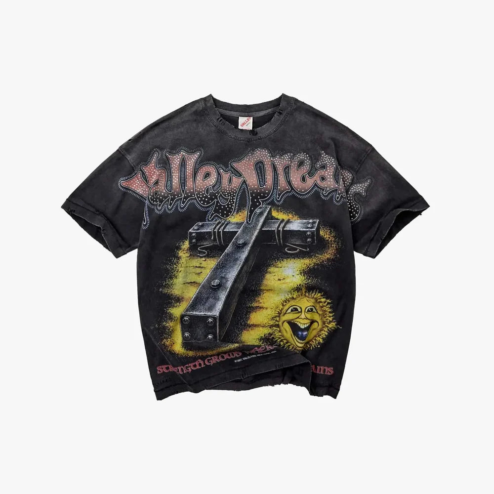 Vale Forever Iron Cross Bling Tee