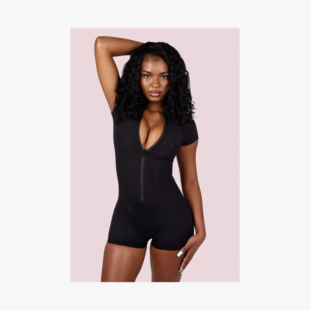 Body By Raven Tracy Basics Romper Black