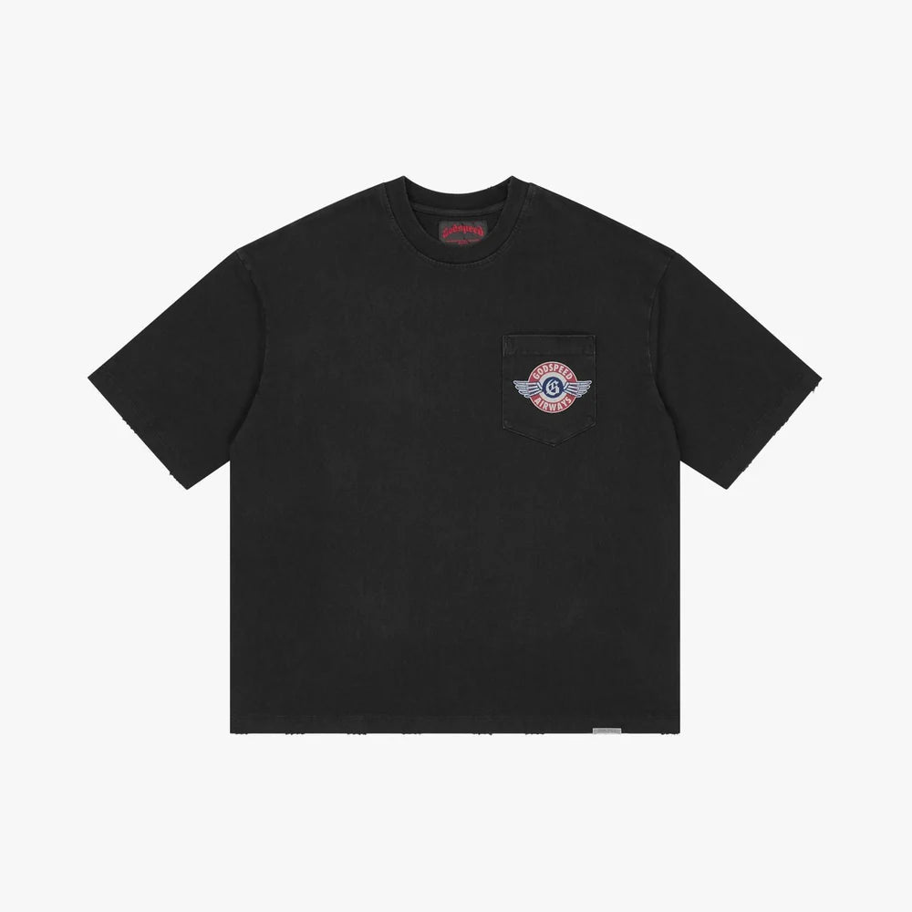 Godspeed  Air NYC Pocket-T (Black)