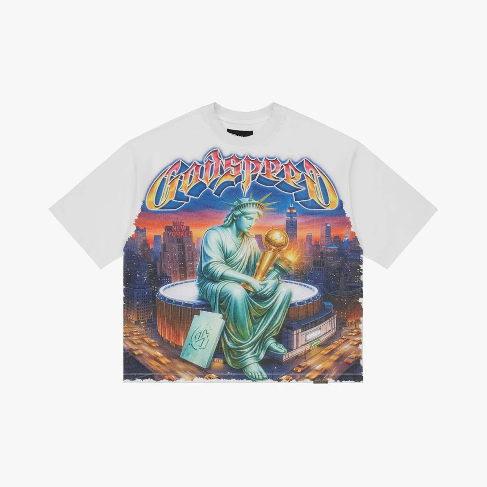 Godspeed Finally T-Shirt (White)