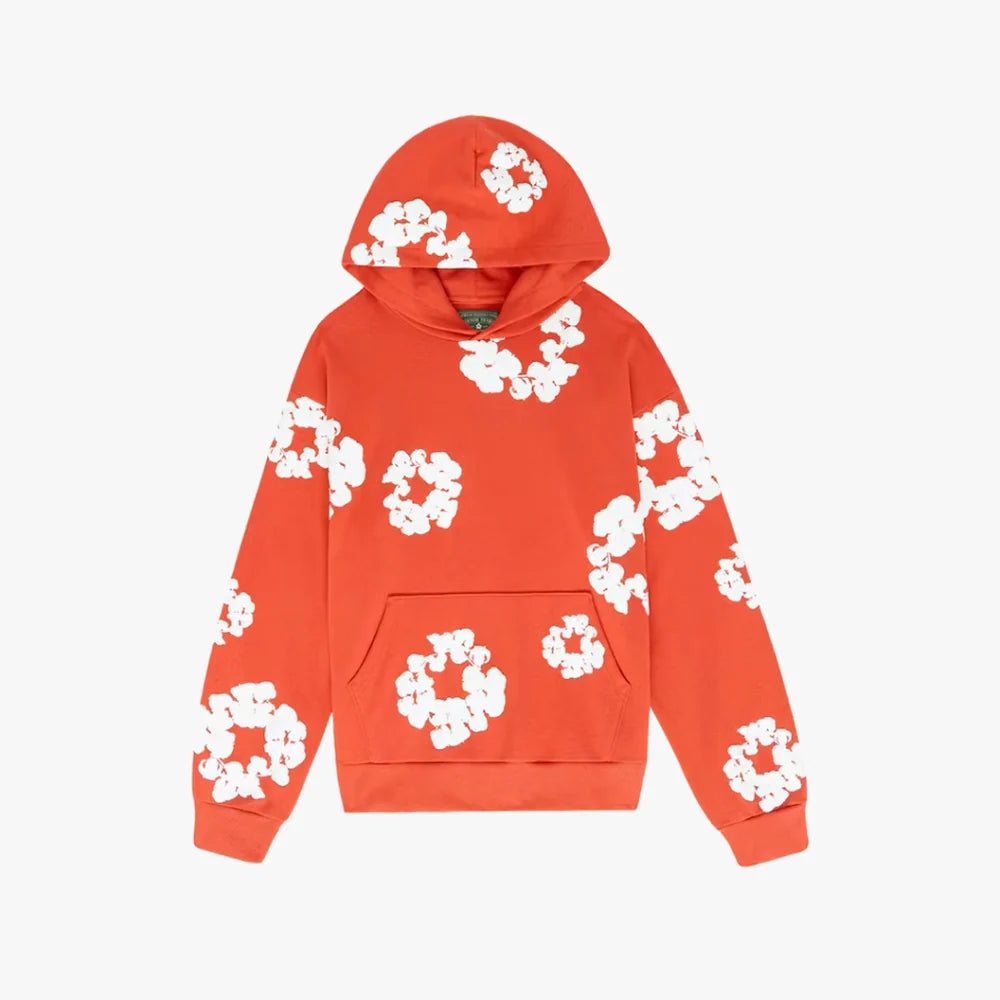 Denim Tears The cotton Wreath Sweatshirt Orange