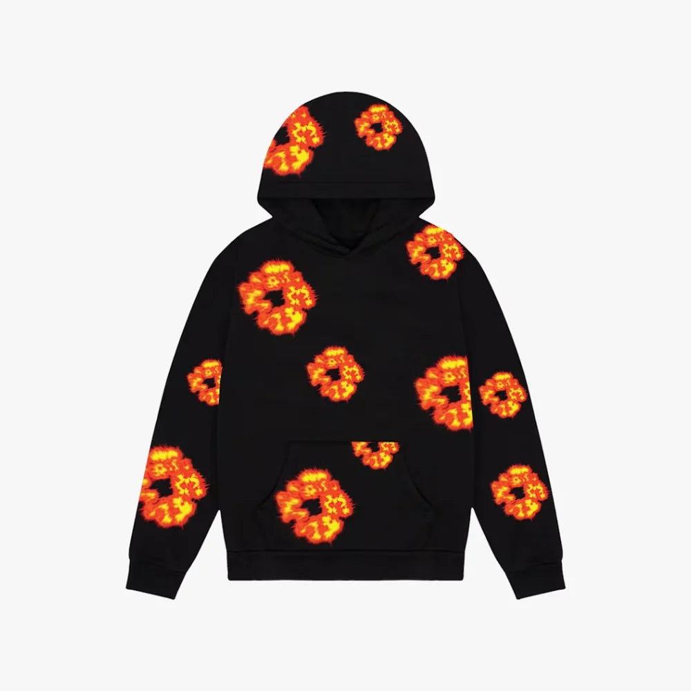 Denim Tear Offset Black Orange